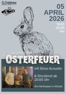 Plakat Osterfeuer